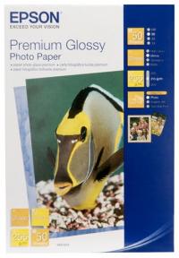 EPSON Premium Glossy Photo Paper, глянцевая, 13 x 18 см (127 x 178 мм), 255 г/кв.м (50 листов) (C13S041875)