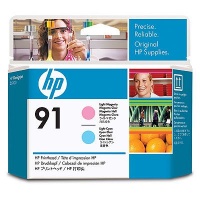 HP 91 Light Magenta and Light Cyan Printhead