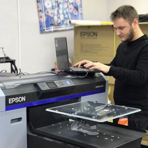 Ремонт и настройка текстильного принтера Epson