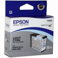 EPSON T580 5 Light Cyan UltraChrome K3 Ink Cartridge