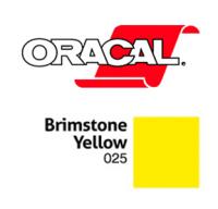 Orafol Пленка Oracal 641M F025 (желтый), 75мкм, 1260мм (1 п.м.) (метр 4011363113296)