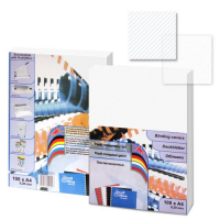 PROFI OFFICE Обложка для переплета ProfiOffice прозрачная глянцевая (рифленая) А4, толщина 0,40 мм, 50 шт, 59040