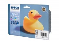 EPSON T055 6 Color Ink Cartridges Multi-Pack