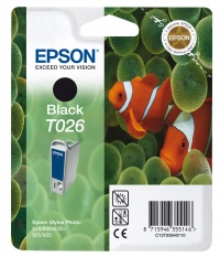 EPSON T026 Black Ink Cartridge