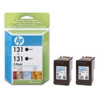 HP 131 2-pack Black Inkjet Print Cartridges