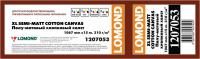 LOMOND Semi-Matt Cotton Canvas, полуматовый, натуральный, 310 г/кв.м, 1067 мм, 15 м (1207053)
