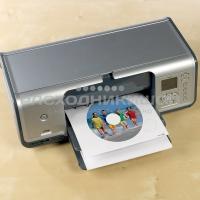 AVERY Самоклеящиеся этикетки для CD/DVD, универсальные, d=117 мм, 25 листов + AB750 AVERY Самоклеящиеся этикетки для CD/DVD, универсальные, d=117 мм, 25 листов + AB750