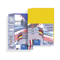 PROFI OFFICE Обложка для переплета цветной пластик А4, белая, 280 г/м2, 100 шт