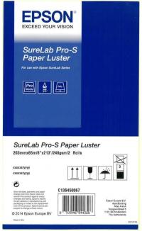 EPSON Бумага SureLab Pro-S Paper Luster 203мм x 65м (C13S450067)