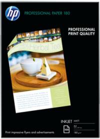 HP Бумага Professional Matt Inkjet Paper, матовая, A4 (210 x 297 мм), 180 г/кв.м, 100 листов (Q6592A)