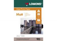 LOMOND для струйной печати, A4, 90 г/м2, 100 листов, односторонняя, матовая (0102001)
