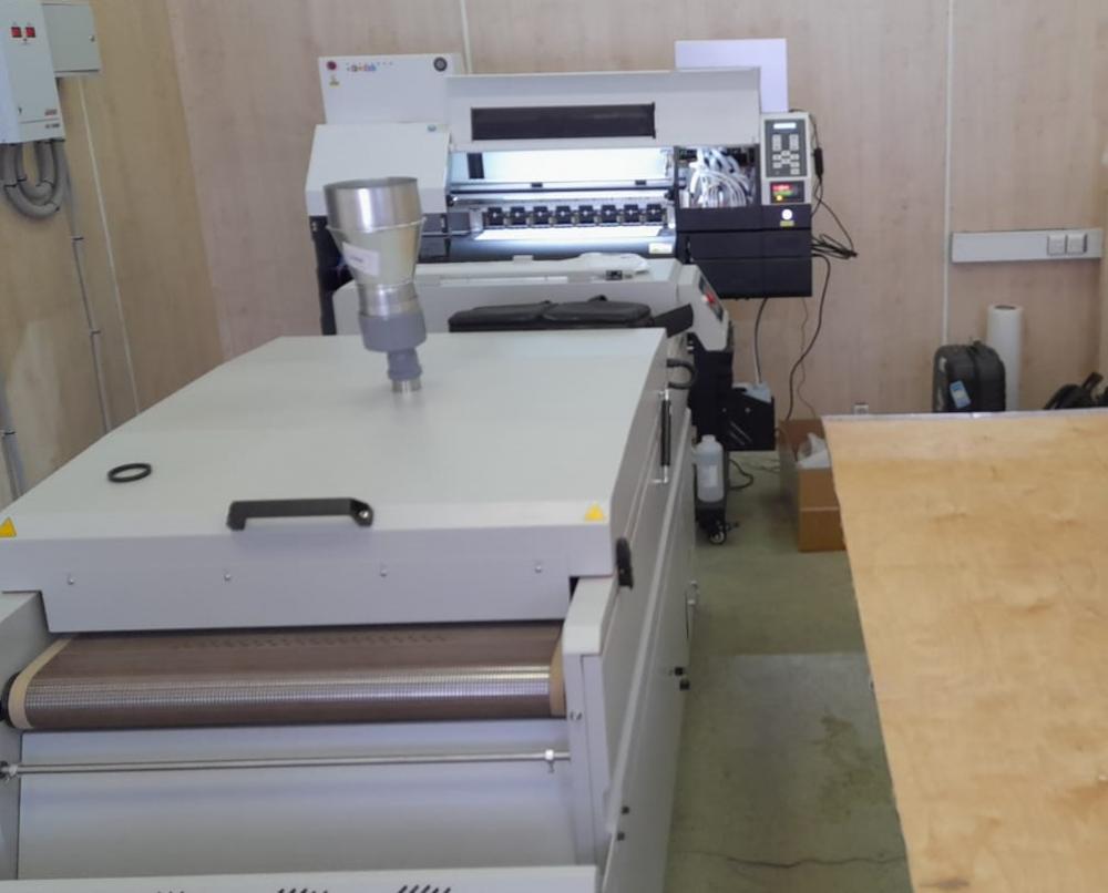 "Алларт Сервис" установила DTF-принтер ORIC на швейном производстве UBUL
