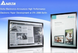 Delta Electronics показала новую электронную бумагу