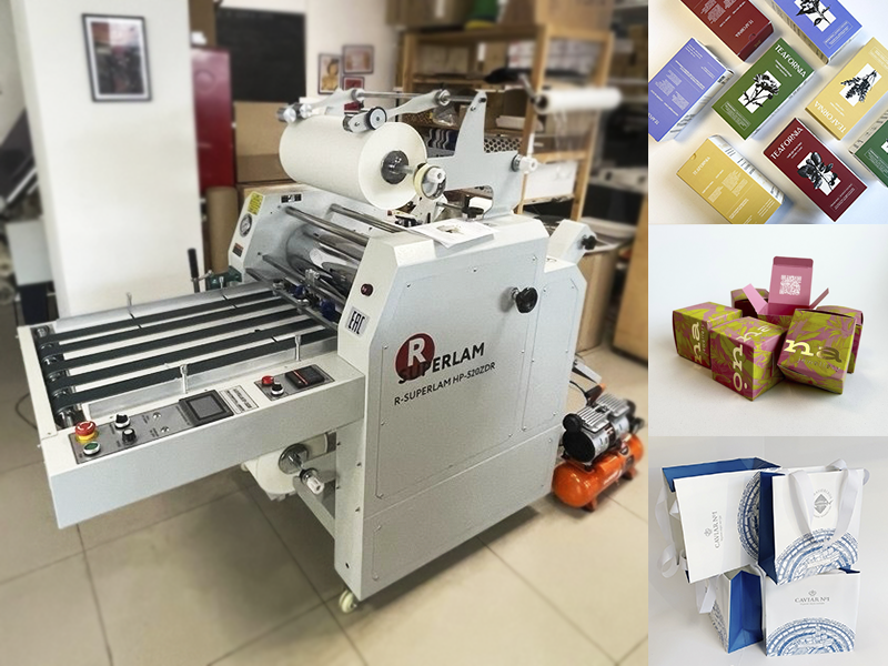 Профессиональный рулонный ламинатор R-SuperLam HP-520ZDR установлен в типографии «Культура Печати»