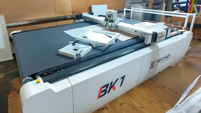 Раскройный комплекс iECHO BK1 в РПК «Арт-Рекус групп»