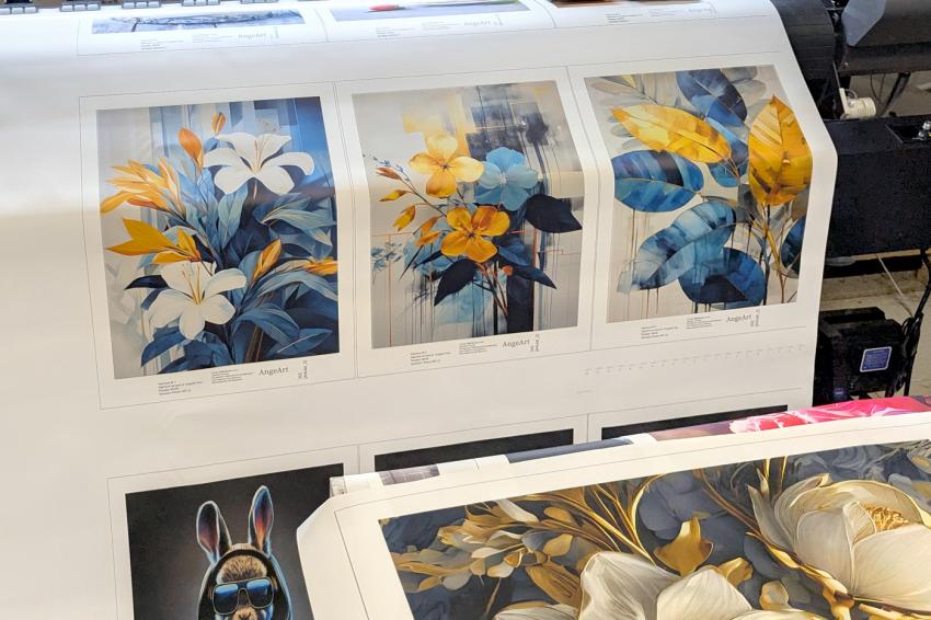 Компания «КОВЧЕГ» запустила второй ARK-JET SOL 1602 в студия печати на холсте из Стерлитамака