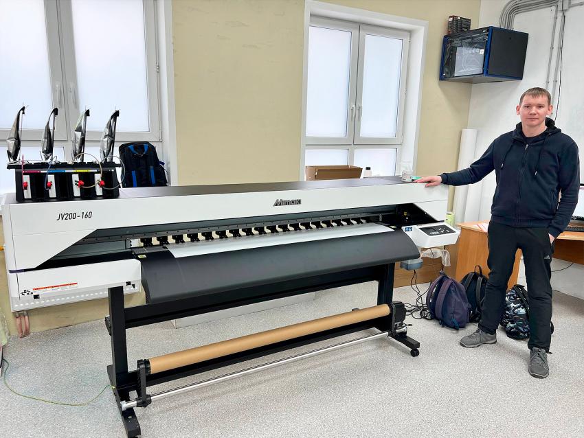Компания «Смарт-Т» установила сразу два станка Mimaki в типографии Ignisguard из Перми