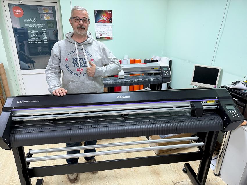 Компания «Смарт-Т» запустила комплекс Mimaki для широкоформатной печати в РА «Лоцман» из Смоленска
