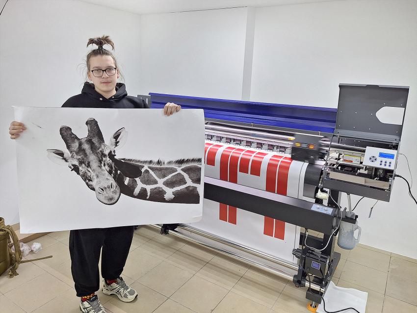 Компания «КОВЧЕГ» запустила принтер, каттер и ламинатор в кировской типографии «Печать»