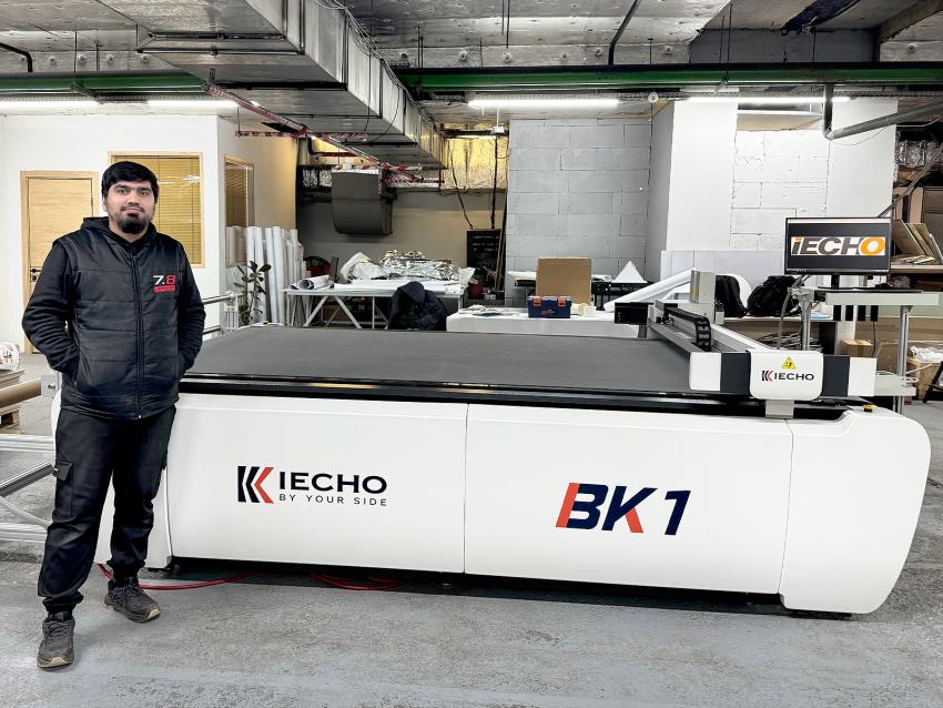 Компания «Смарт-Т» установила раскройный комплекс iECHO BK1 в РПК m2PRINT
