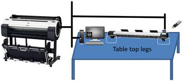 Установка сканера на стол отдельно от принтера