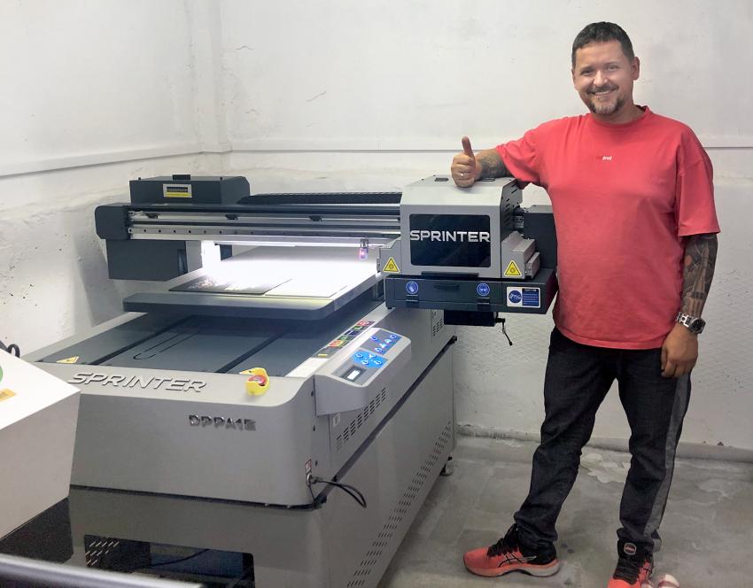 Типография Sunprint сменила Mimaki на новый УФ-принтер Sprinter DPP A1E от компании «Смарт-Т»