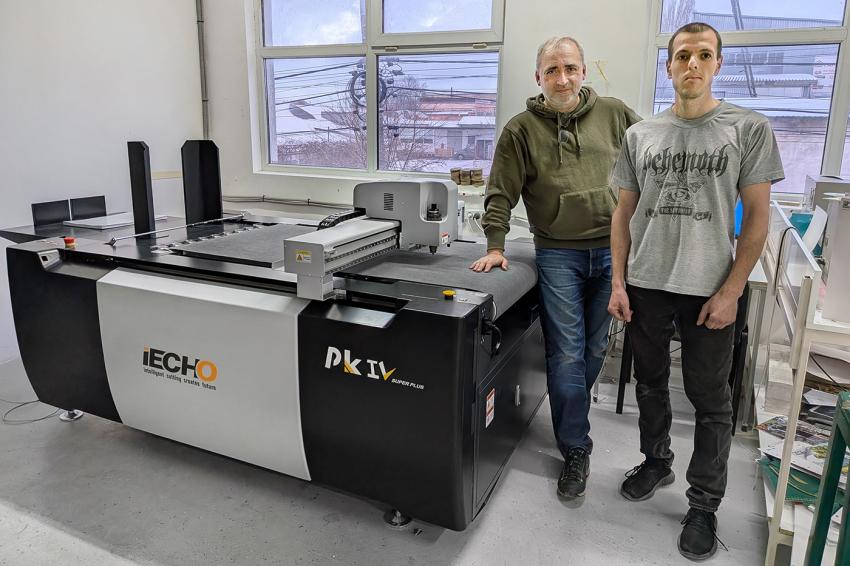 Компания «КОВЧЕГ» установила в типографии «Мандарин» первый в Крыму iECHO PK4