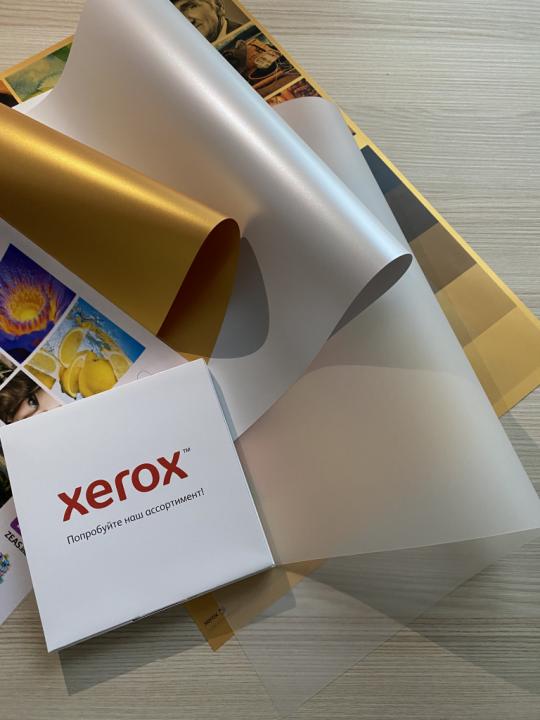 Xerox Revolution NeverTear золотая и серебряная