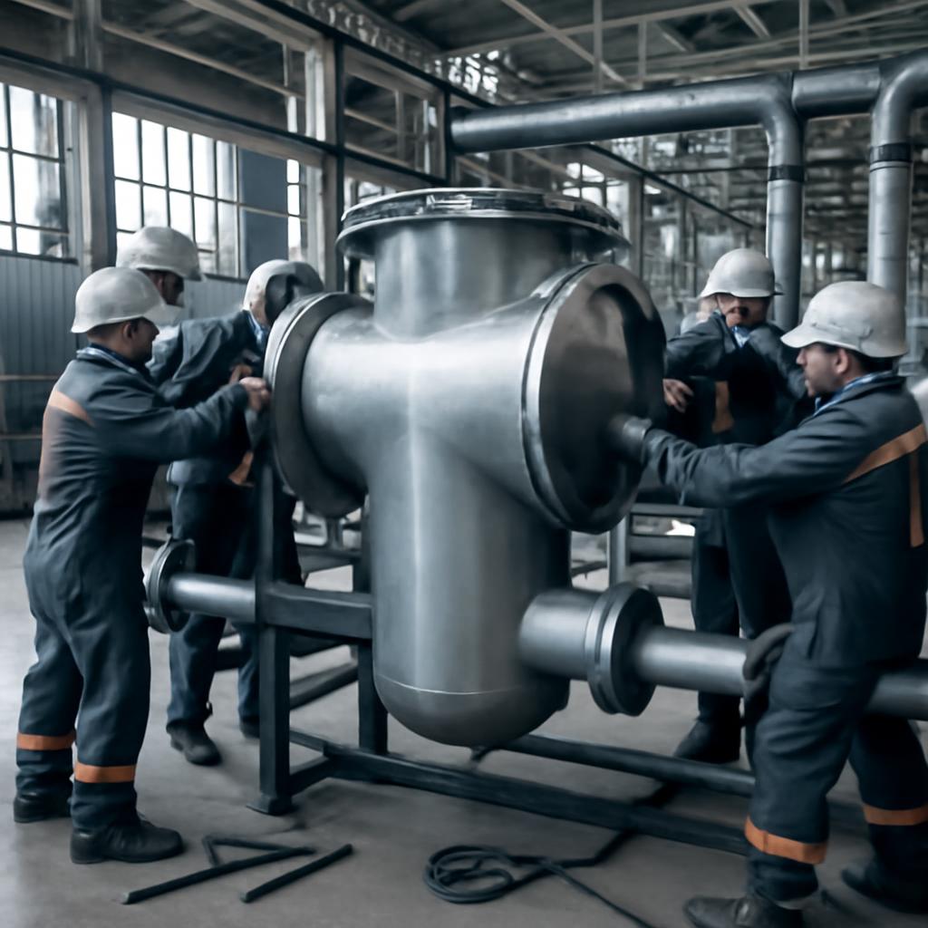 Установка фильтров на химическом заводе в Перми