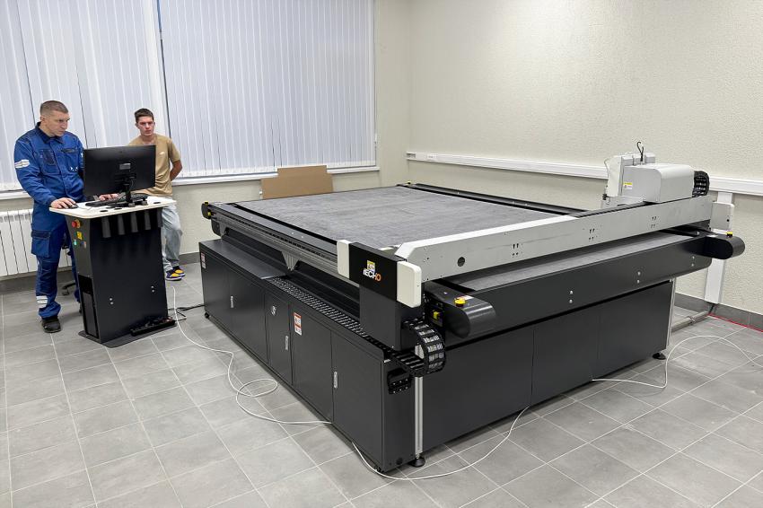 Компания «Смарт-Т» осуществила 280-ю инсталляцию раскройщика iECHO TK4S