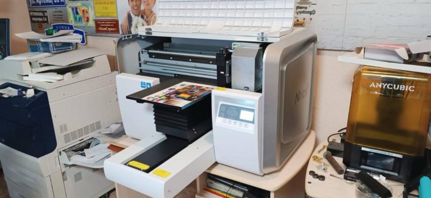 В г. Муром введён в эксплуатацию компактный УФ-принтер Techno-Jet UV KID A3MAX