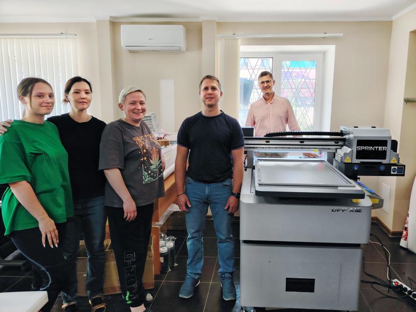 УФ-принтер Sprinter DPP A1E в самарской РПК Green Cat