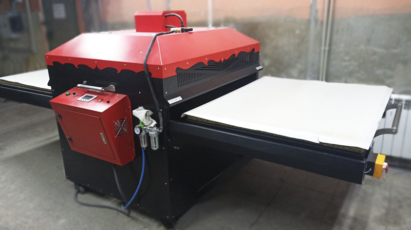 установлен современный термопресс от ГК «РУССКОМ»