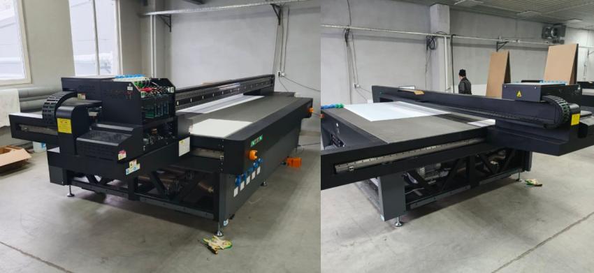 Компания Технографика успешно установила и ввела в эксплуатацию планшетный УФ-принтер Docan H3000 на производстве заказчика в г. Йошкар-Ола