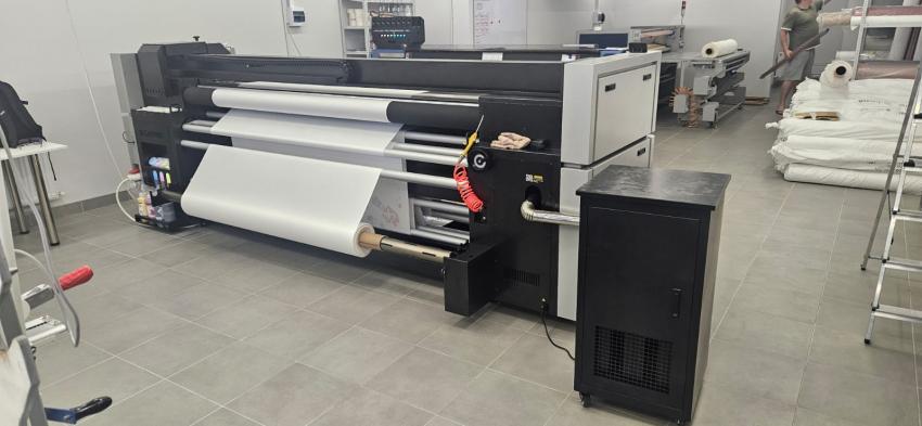 "Алларт Сервис" запустила текстильный принтер COLORS SR 2500 в компании "Текстильный дом"