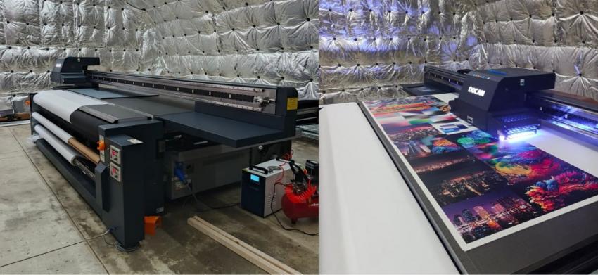 «Технографика» установила ультрафиолетовый планшетный принтер Docan H3000RM на производстве заказчика в г. Хабаровск