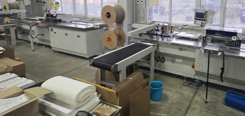 Две линии WIRESTAR PB-580S в ряд у клиента в Челябинске